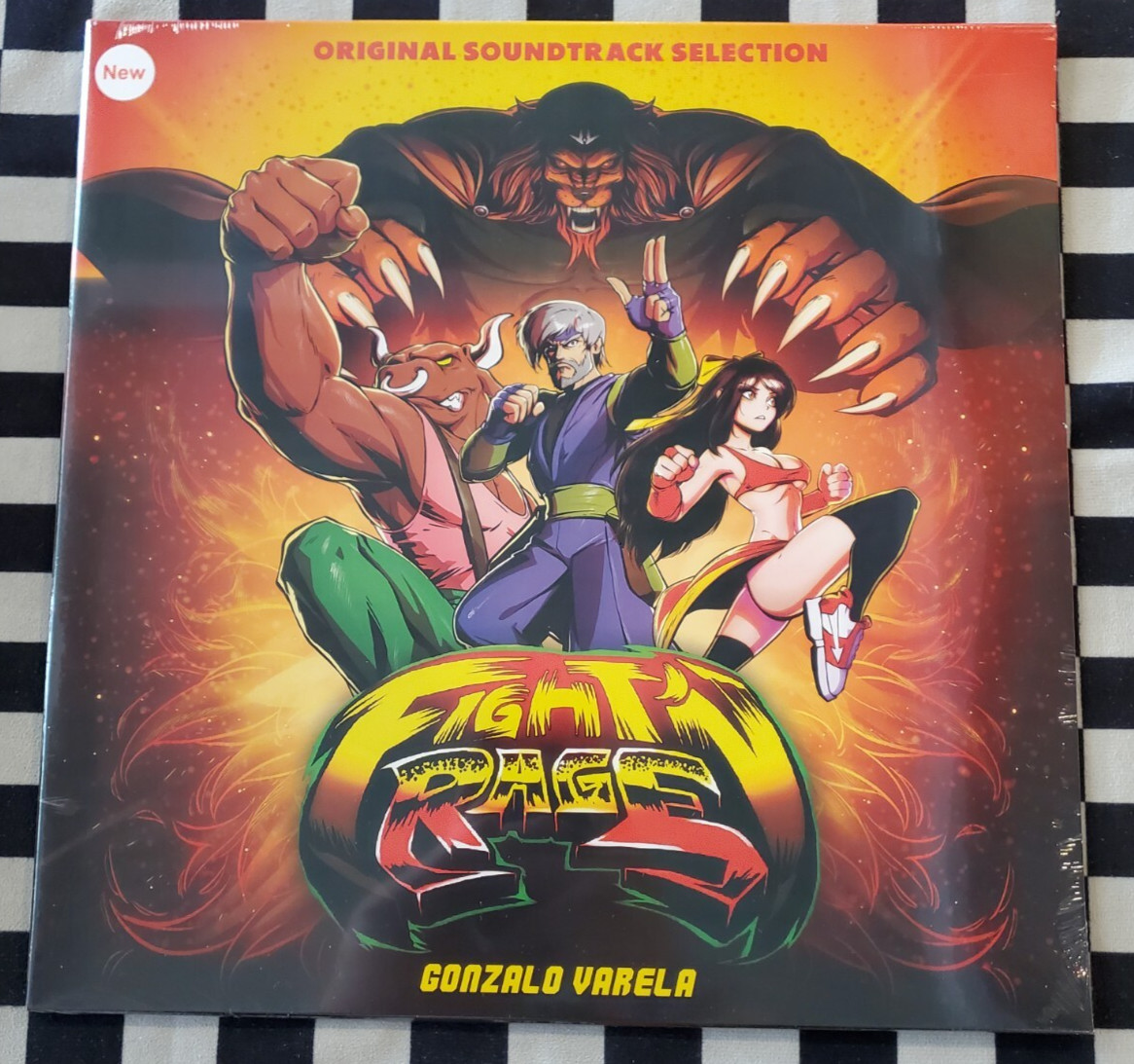 Fight’N Rage soundtrack LP by Gonzalo Varela vinyl 2023 sealed new ETR188