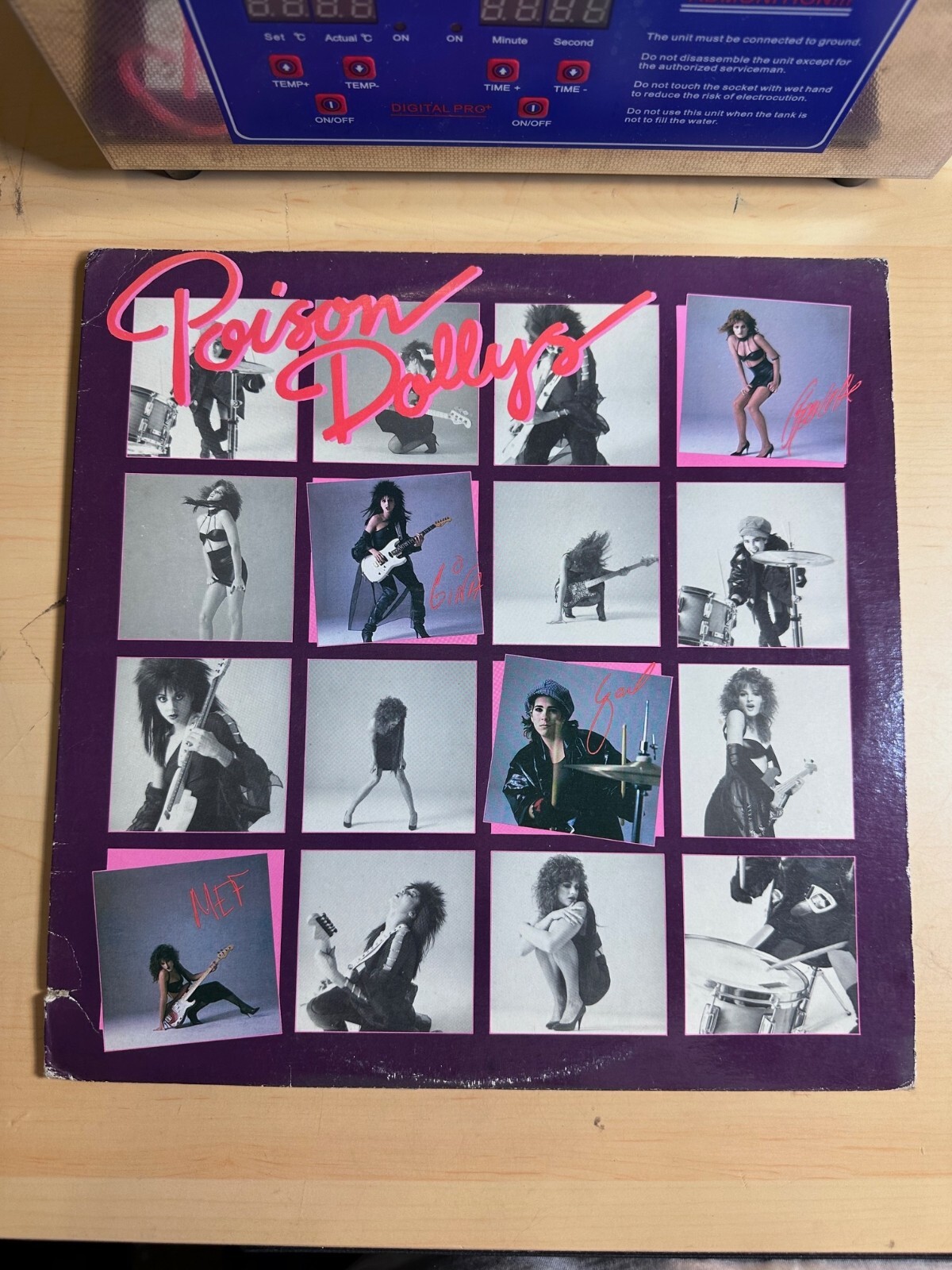 Poison Dollys – SELF-TITLED – Invasion Records (PVC-8941) LP 33 Vinyl NM/EX