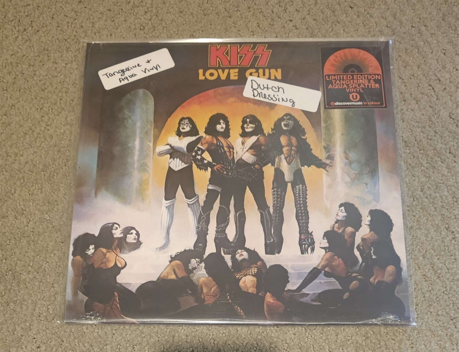 KISS LOVE GUN 2025 EUROPEAN RELEASE NEW SEALED
