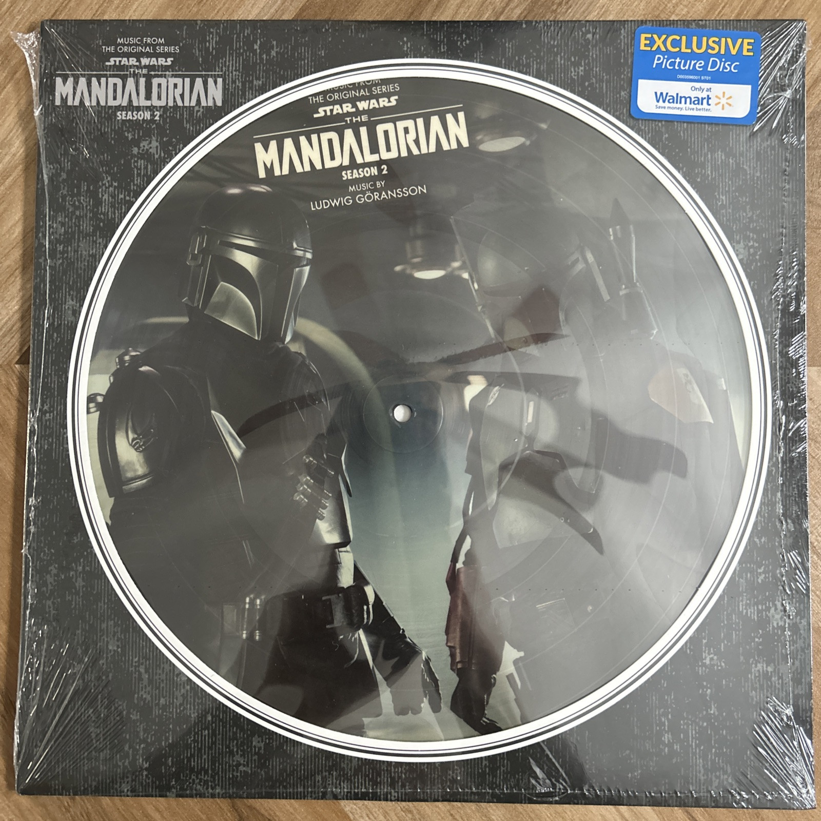 Star Wars The Mandalorian Season 2 Picture Disc Walmart Exclusive SEALED Disney
