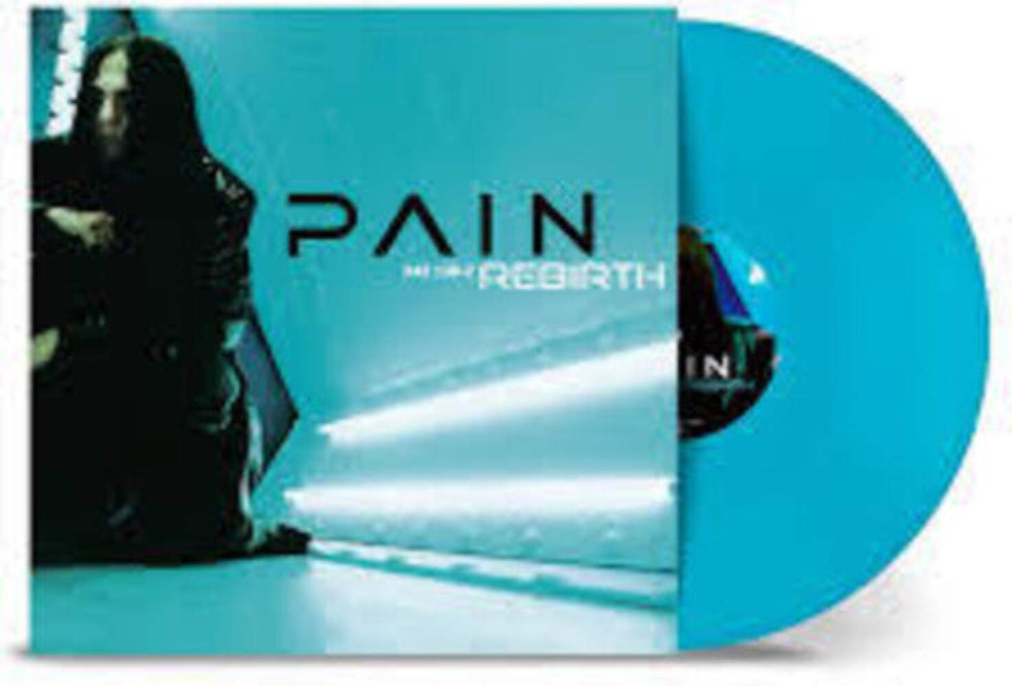 Pain – Rebirth – Blue LP Vinyl Record 12″ – NEW Sealed – Industrial Metal