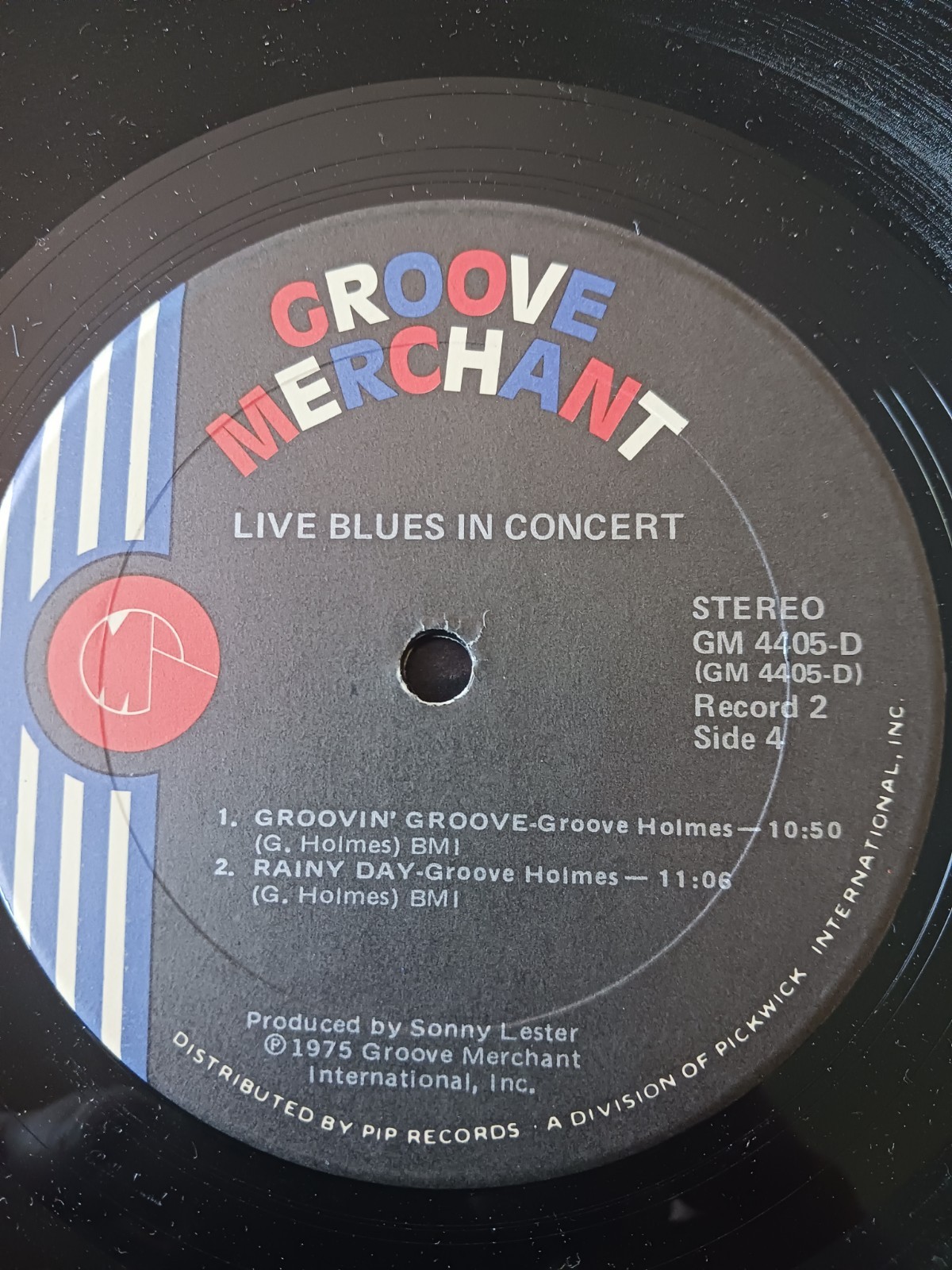 BLUES IN CONCERT – 1975 GROOVE MERCHANT RECORDS 2XLP SET – (G+/G+) – VARIOUS