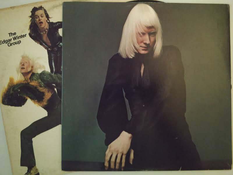 EDGAR WINTER GROUP LP SHOCK TREATMENT 1974 EPIC PE 32461 TERRE HAUTE PRESS