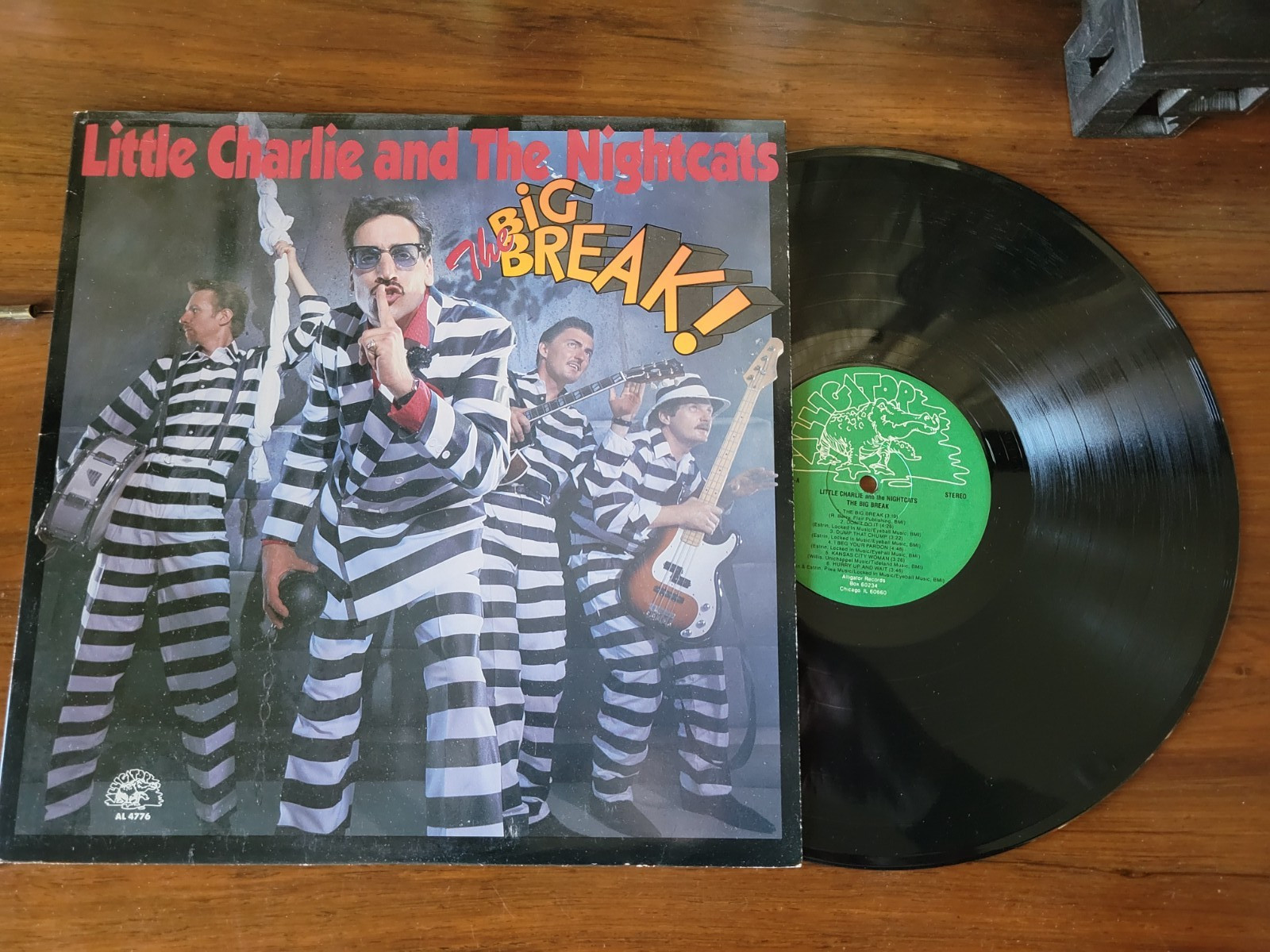 Little Charlie & The Nightcats “The Big Break” Vinyl LP, Alligator Records