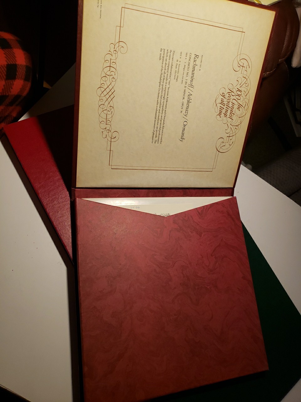 Lot Of 5 -2 LP Box Sets 100 Greatest Recordings Of All Time #’s 21-30 Red Vinyl
