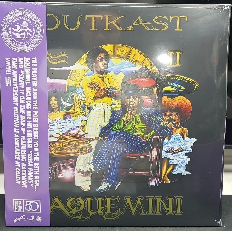 OutKast Aquemini 3xLP Color 25 Year Anniversary LIMITED EDITION x/2000 – IN HAND