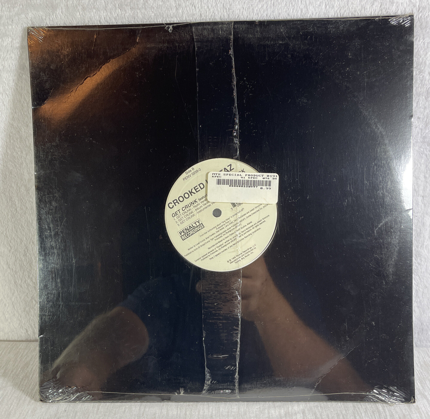 Vintage 1999 Crooked Lattaz LP Album Firewater Get Crunk Noreaga New Sealed