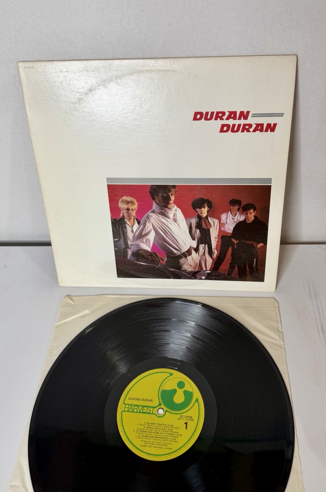 Duran Duran Self Titled Vinyl Record Album Year 1981 USA Pressing Info Below