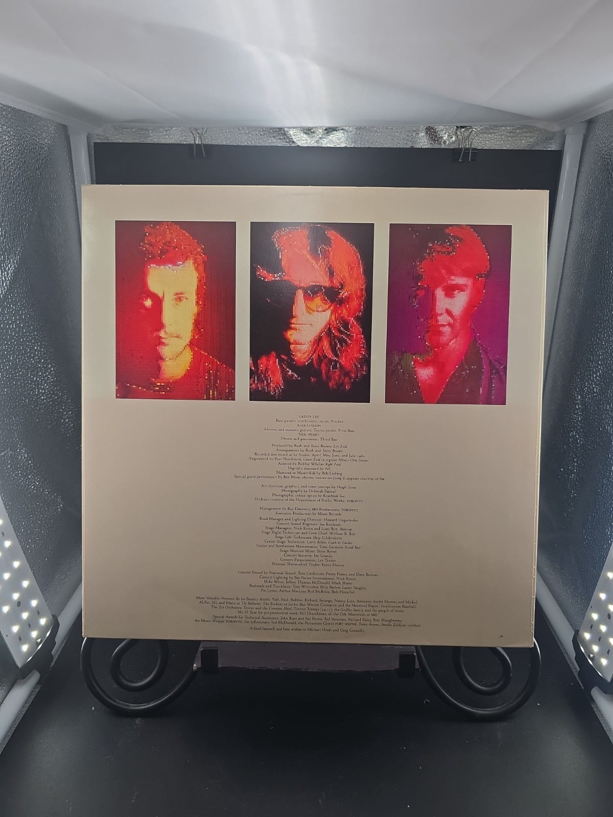 Rush – Signals 1982 Mercury ORININAL INNER SLEEVE. **NO VINYL, Or Outer Sleeve**
