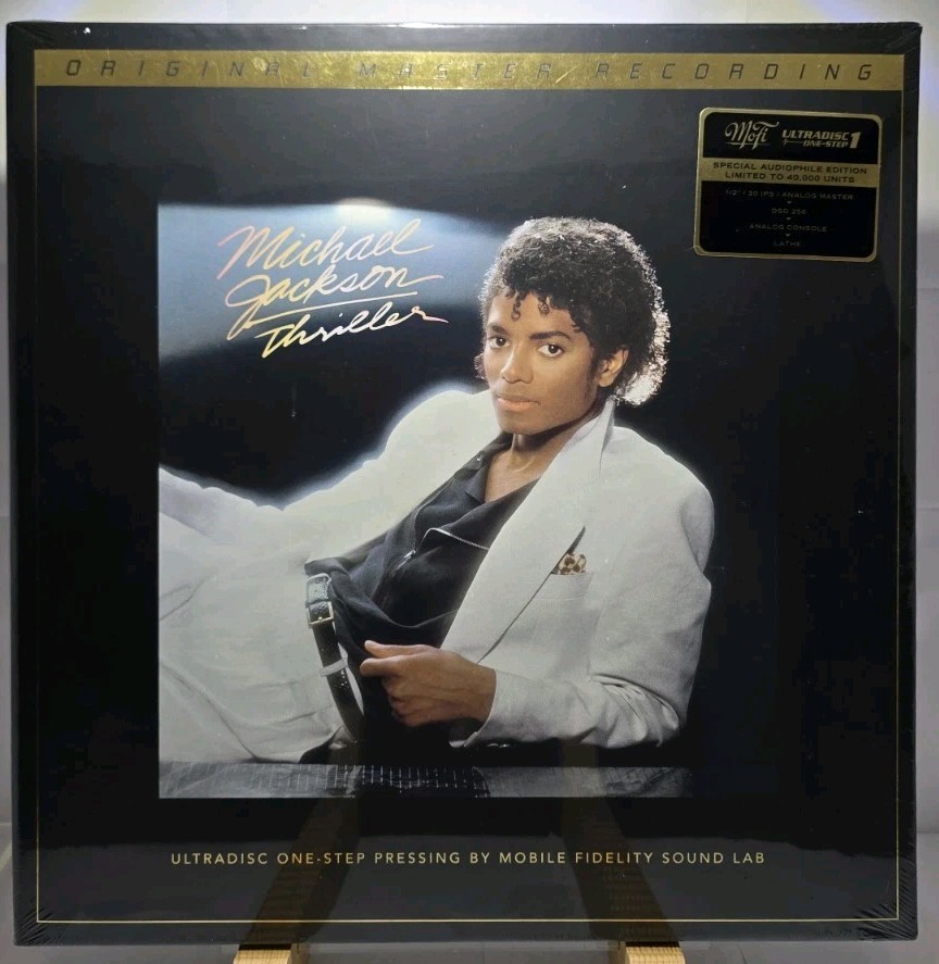 Michael Jackson Thriller Ultradisc One Step MFSL UD1S 1-1042 Numbered Supervinyl