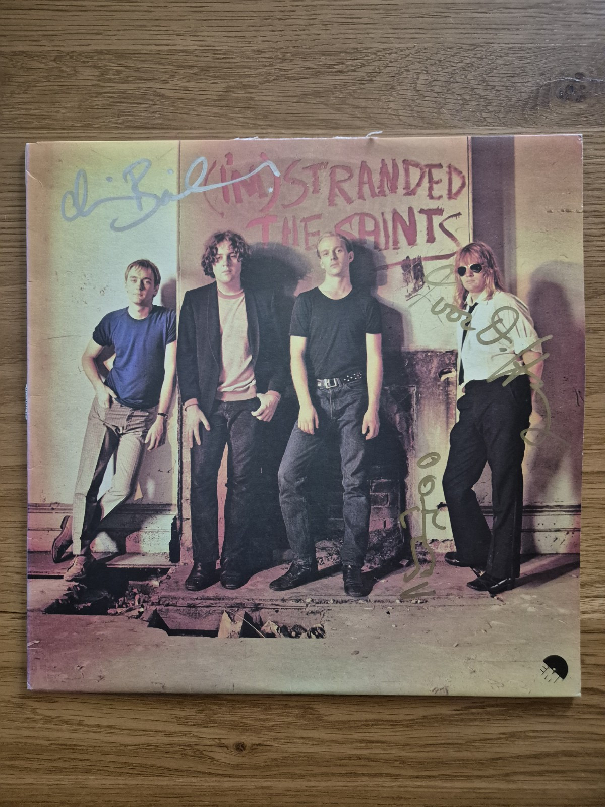 Signed By Artist The Saints (2) (I’m) Stranded LP Album Misprint Australia