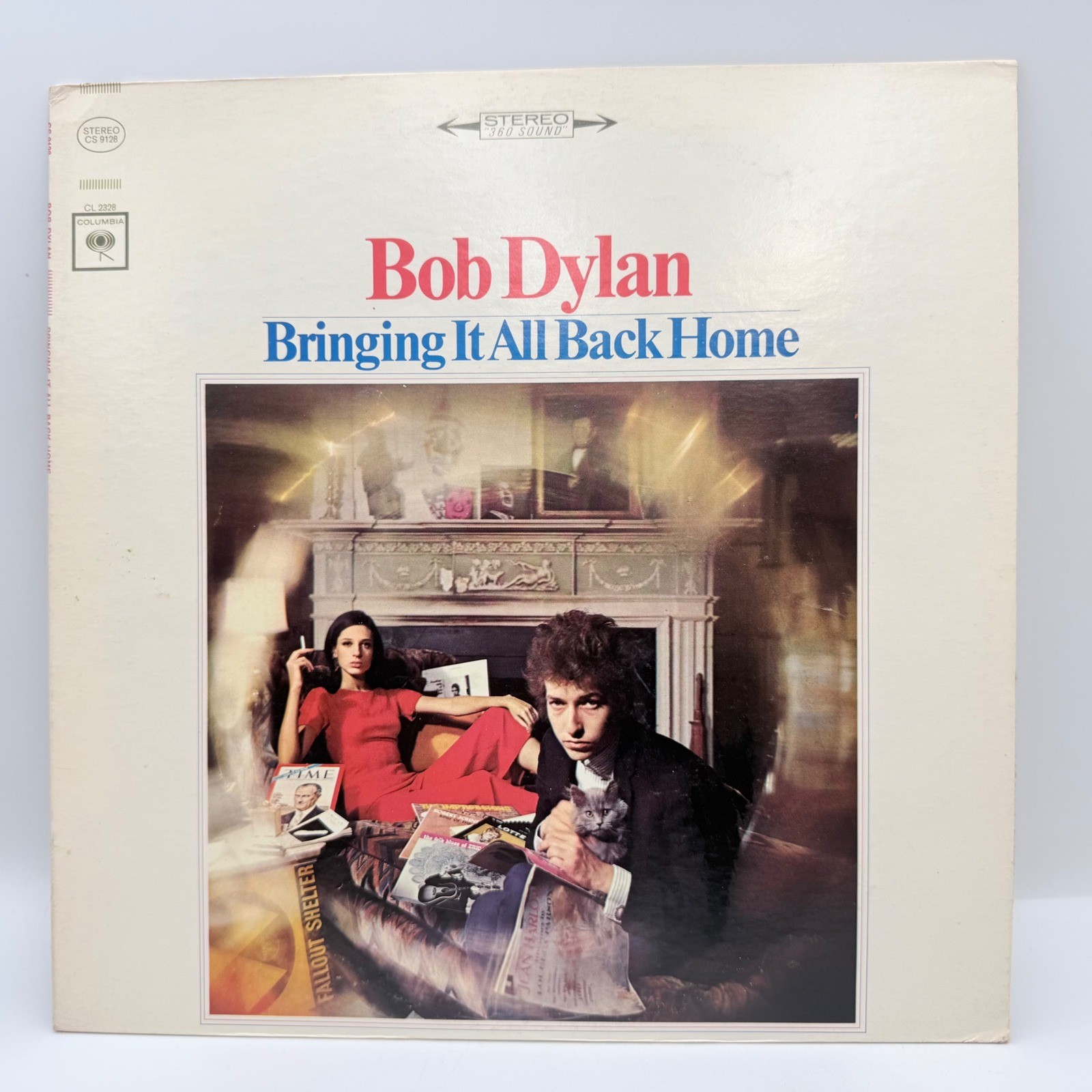 Bob Dylan Bringing It All Back Home Vinyl LP Columbia CS 9128 Stereo 360 Sound