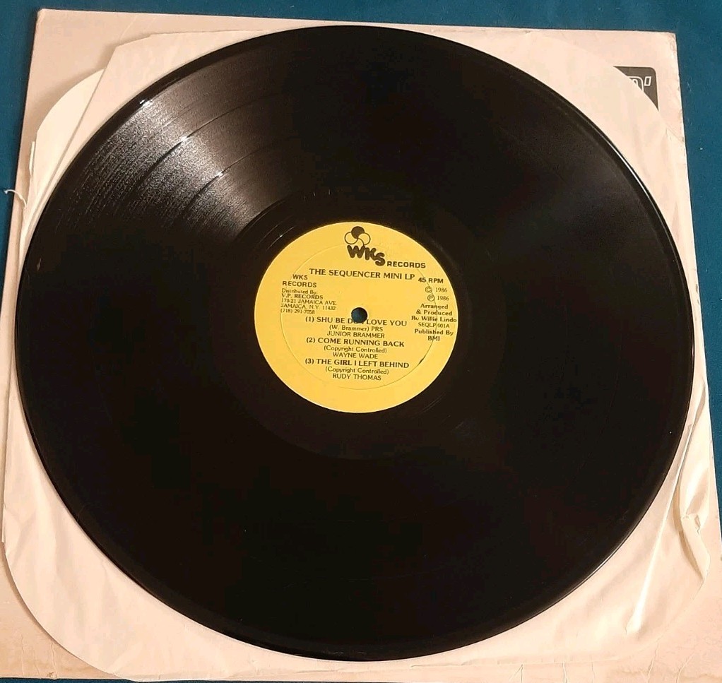 The Sequencer Mini LP 12″ 45 WKS Records 1986 vg++