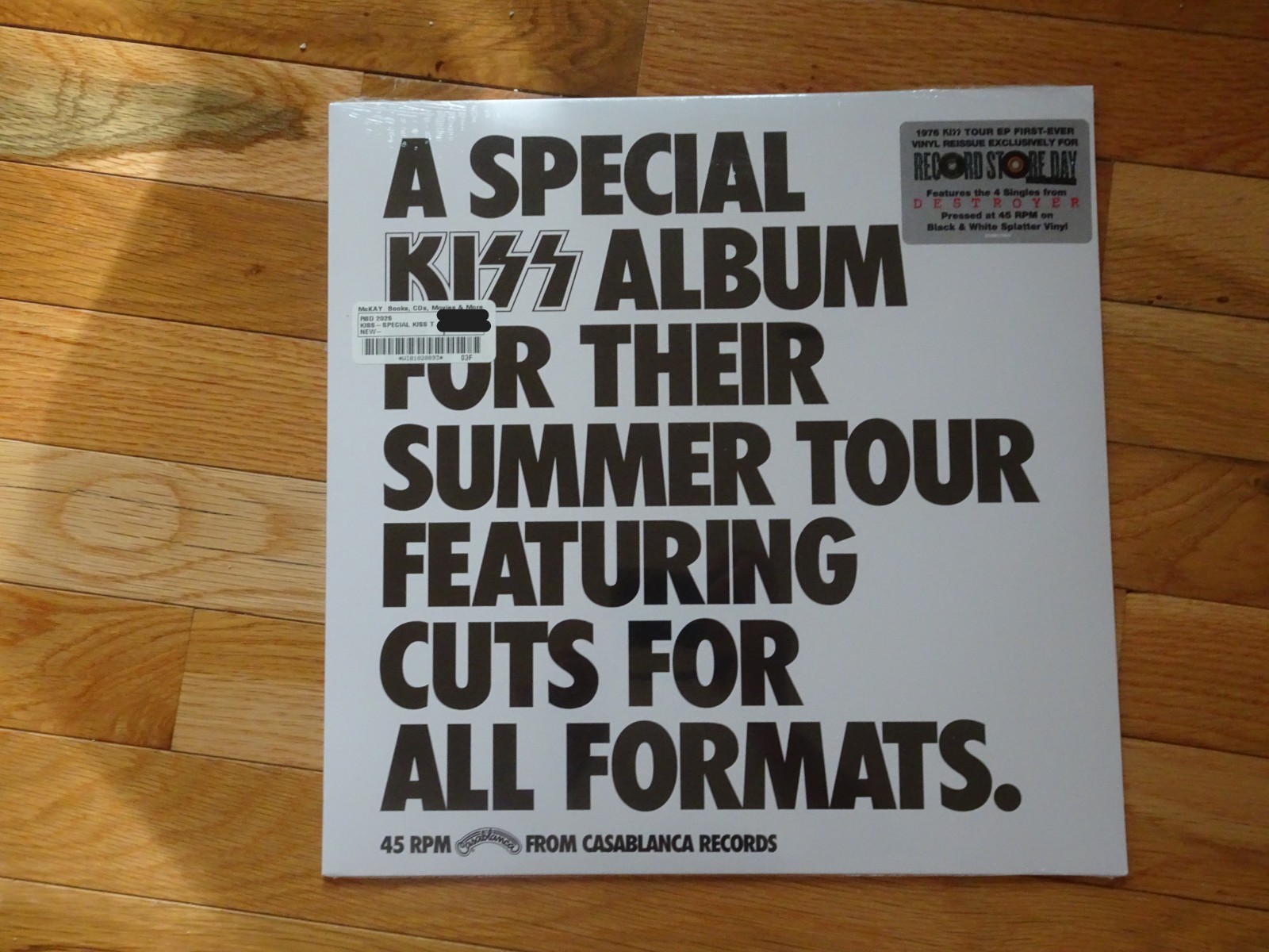 KISS Special Kiss Tour Album RSD 2026 EP sealed VINYL Record NEW