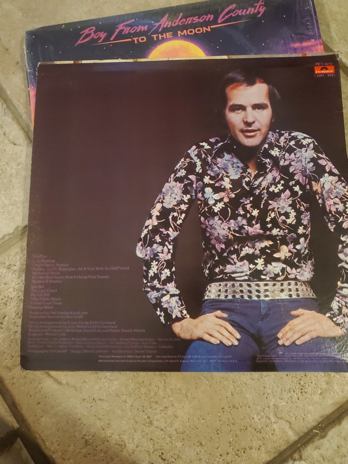 Jim Stafford – Self Titled Vinyl LP 1974 MGM PD-1-6072 – EXCELLENT SHAPE