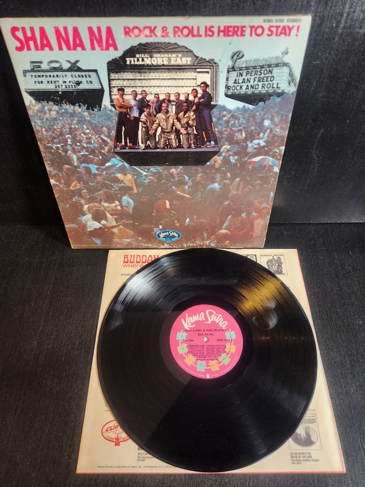 SHA NA NA ROCK & ROLL IS HERE TO STAY VINYL ALBUM LP 2361 001 – VG+/VG