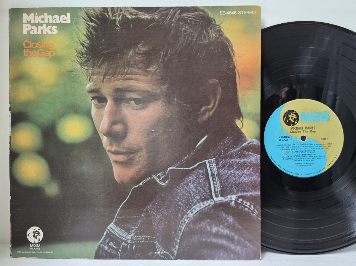 MICHAEL PARKS Closing The Gap LP 1969 MGM SE 4646 – Play Tested VG+ *B2