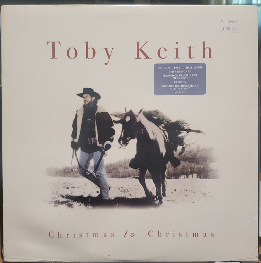 TOBY KEITH CHRISTMAS TO CHRISTMAS [TRANSLUCENT GREEN VINYL] NEW LP
