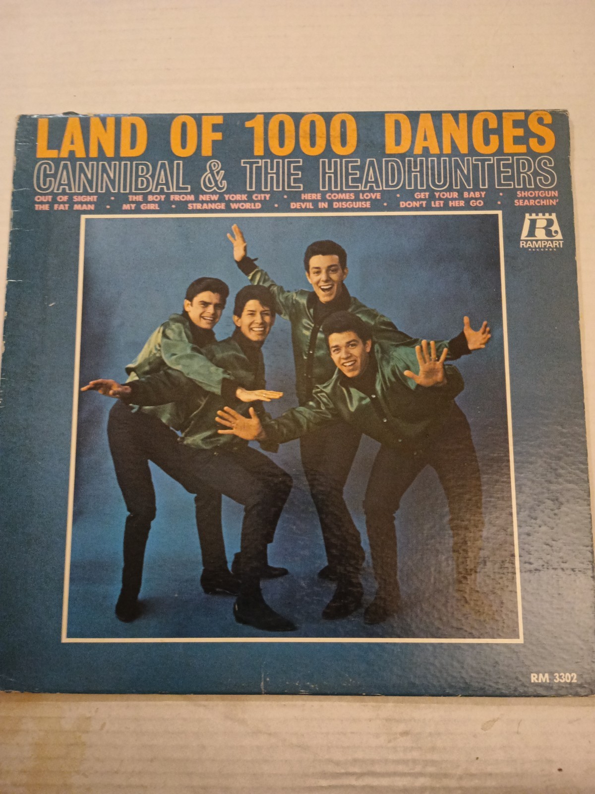 cannibal and the headhunters Vinyl Land Of 1000 Dances RM 3302 VG+/Ex