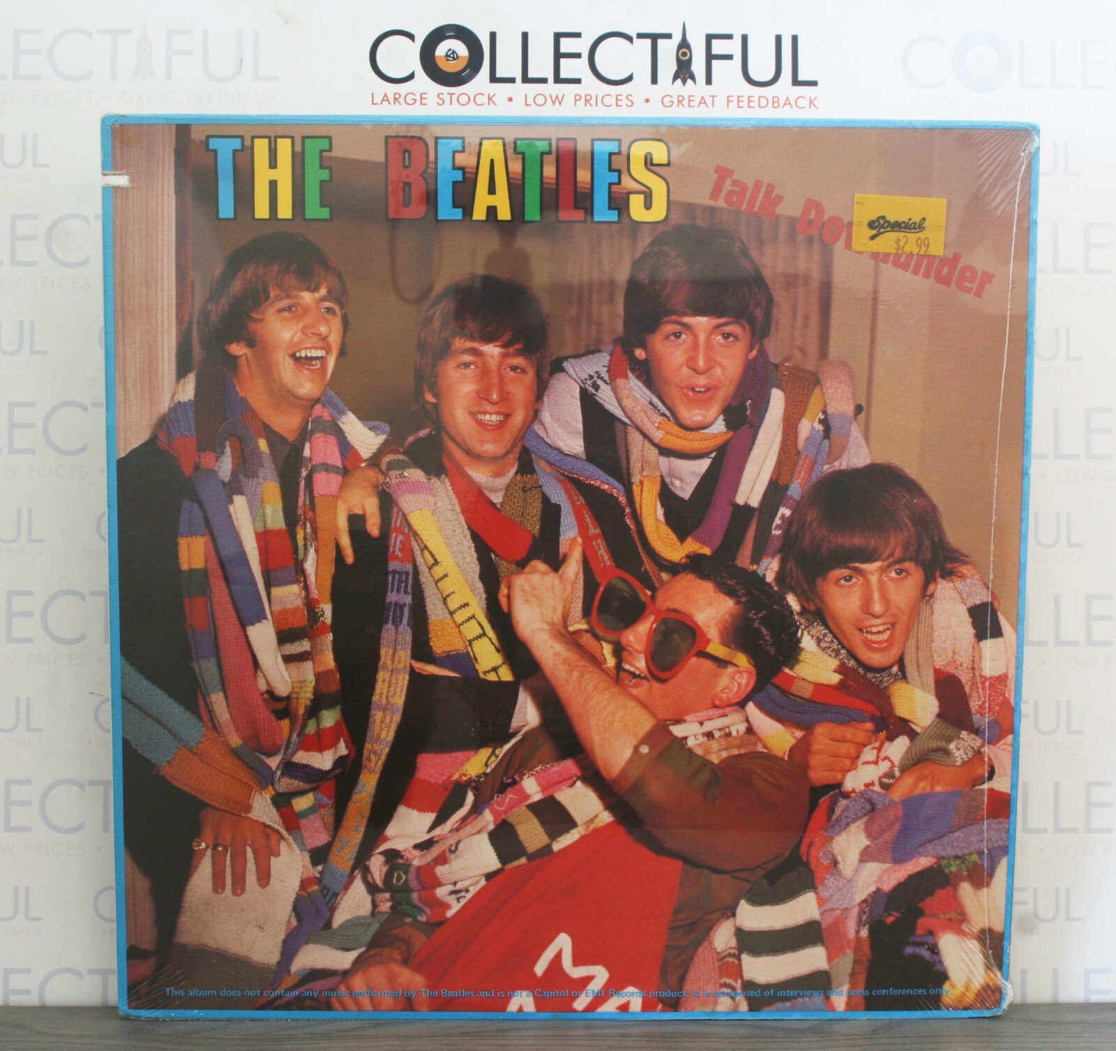 BEATLES – TALK DOWNUNDER – PVC RECORDS 1982 *SEALED* VINYL LP RECORD🔥