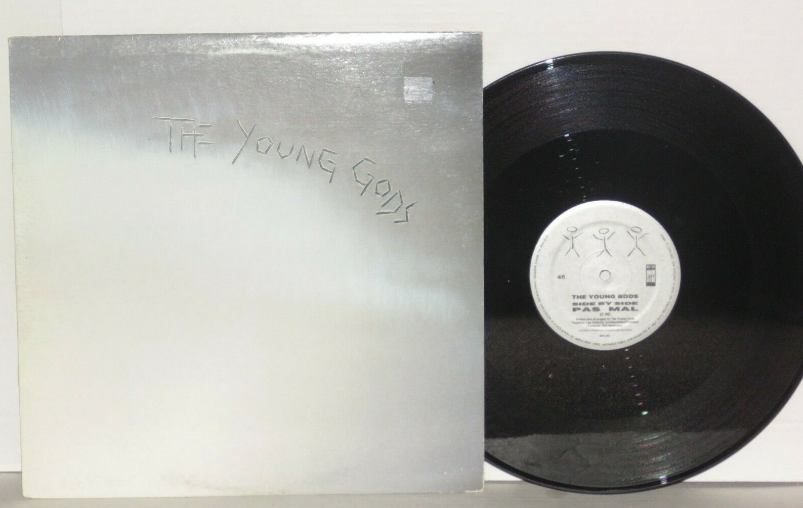 THE YOUNG GODS L’amourir + Pas Mal 12″ VG+ Plays Well Wax Trax! 057 Industrial