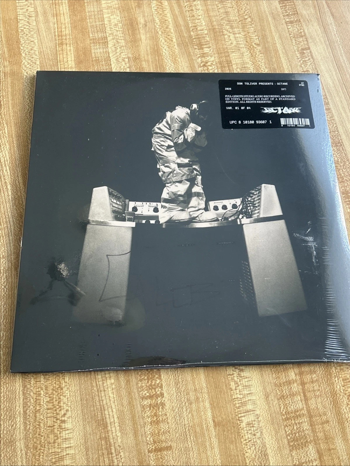 Don Toliver OCTANE SIGNED 2LP VINYL Cover