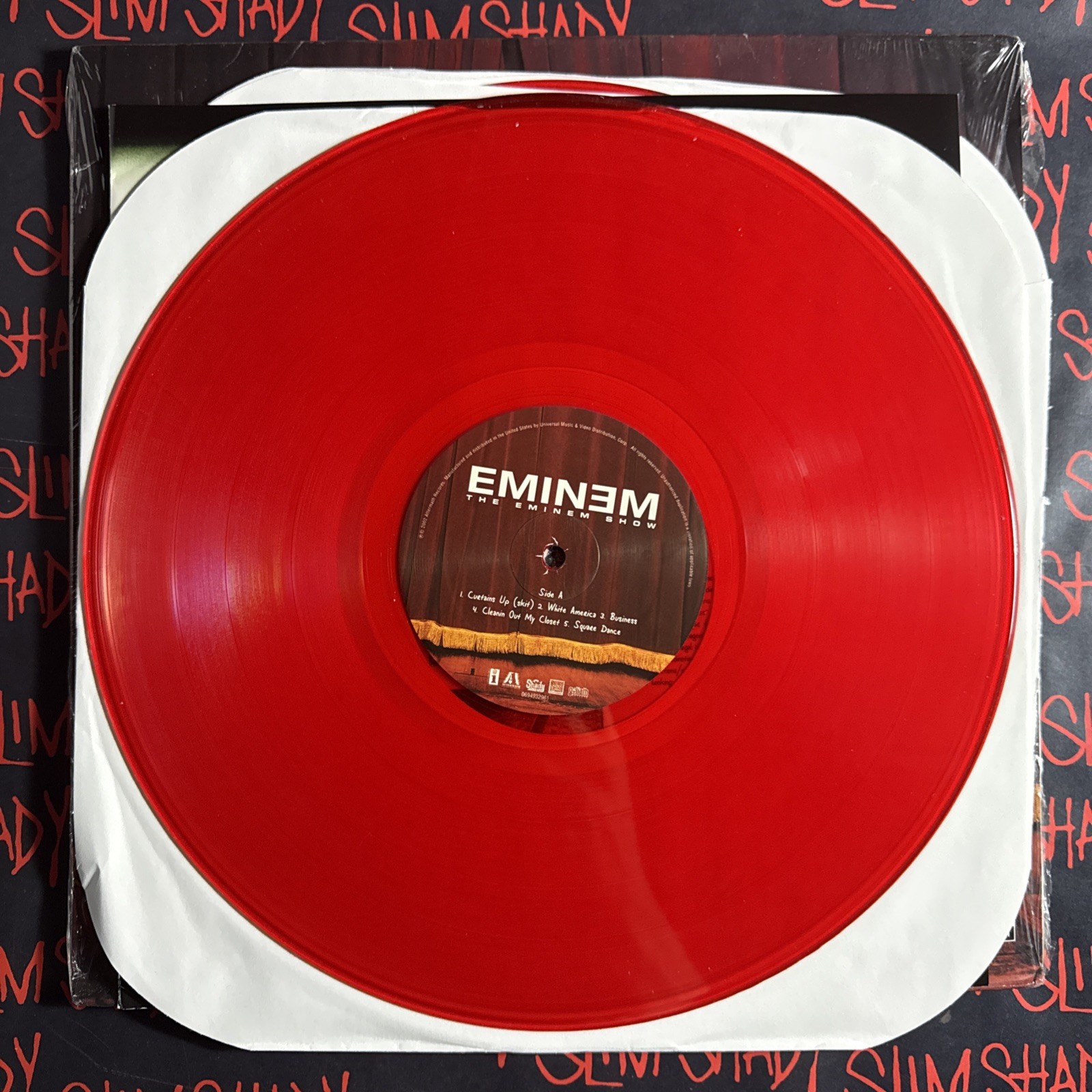 Eminem – The Eminem Show Translucent Red Colored Vinyl