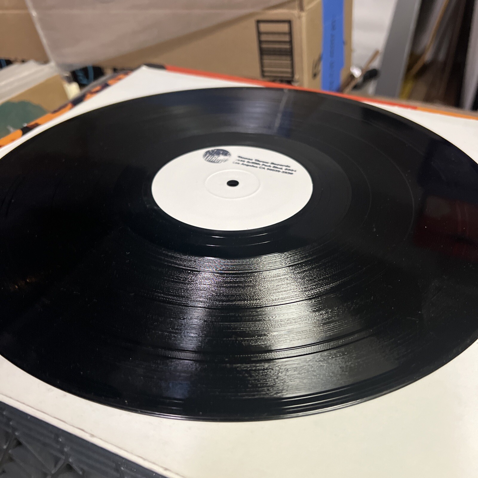Untitled AKA Stones Throw Whit Label # 1 LP Madlib, Quasimoto, Jaylib, Charizma