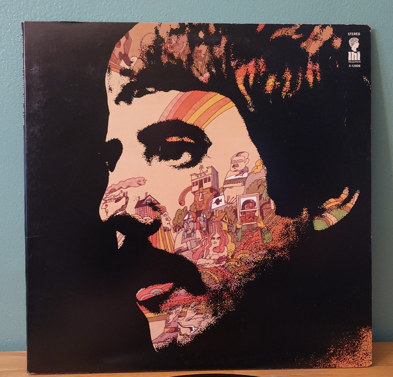 Lee Hazlewood Trouble Is A Lonesome Town 1969 LHI Records Rock LP