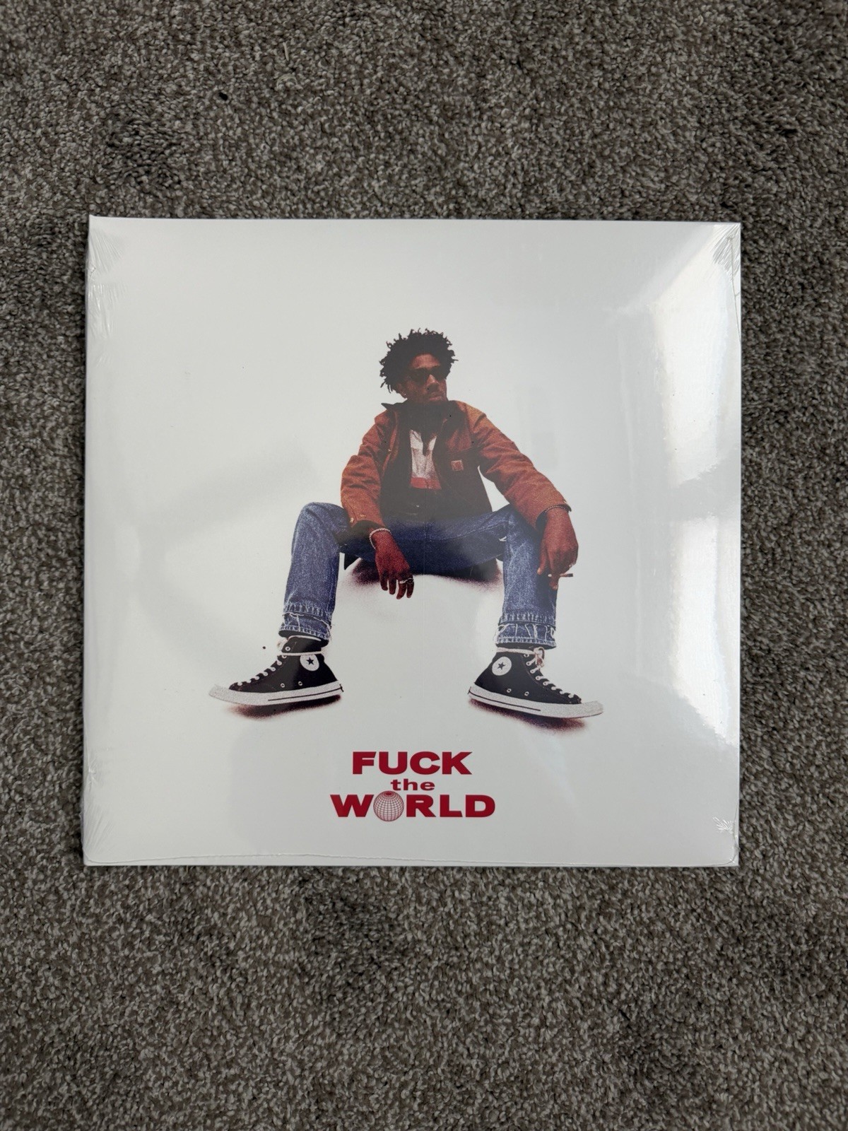 Brent Faiyaz Fuck The World 5 Year Anniversary Red Vinyl LP /1000