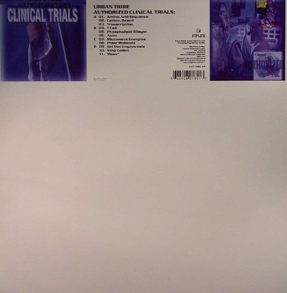 Urban Tribe – Authorized Clinical Trials (2×12″)