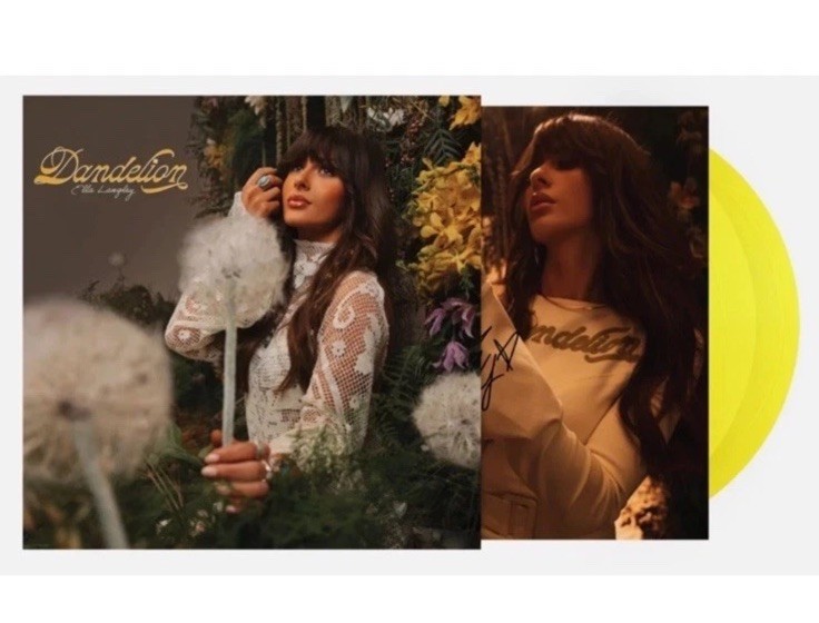 Ella Langley Dandelion Honey Bee Yellow Signed Vinyl LP Limited Edition