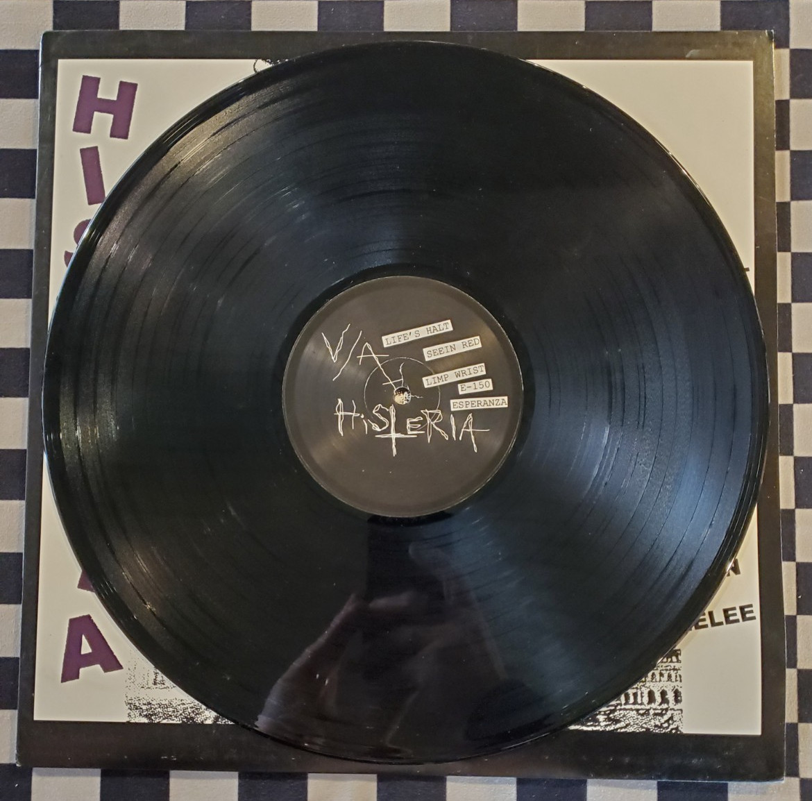 Histeria LP by Various Artists vinyl 2002 VG+ LA-27 Lengua Armada Discos