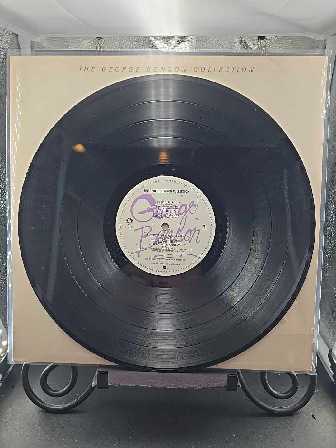 George Benson Collection 2LP 1981 WB 2HW 3577 Allied Press PHOTO BOOK VG/VG+