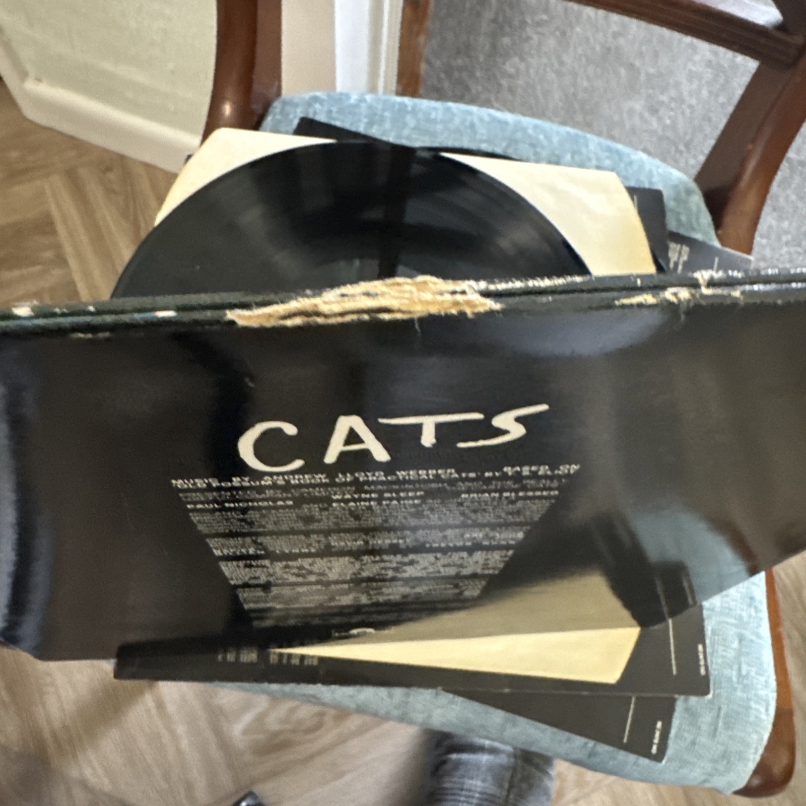 Andrew Lloyd Webber Cats 1981 Gatefold Double LP Vinyl Record CATx 001