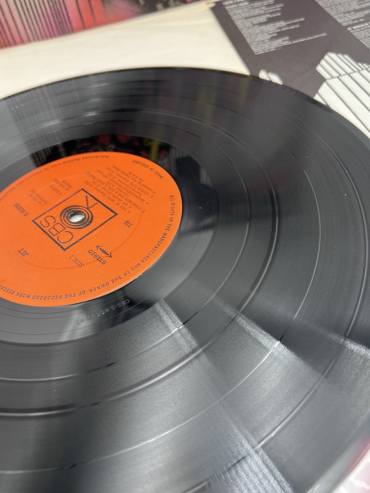 JET JET 1975 Import UK Jem FIRST PRESS VINYL LP CBS80699 33 RPM
