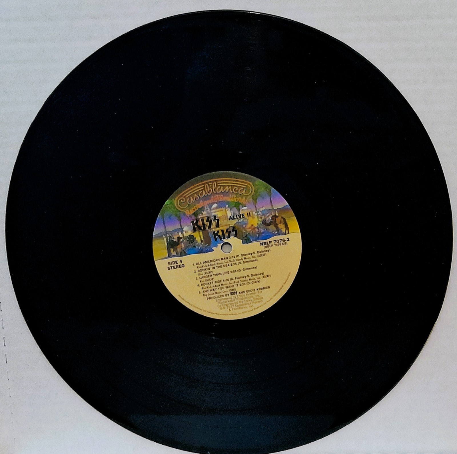 Kiss – Alive II NM 2 x Vinyl, LP,S Oct 14, 1977 Hard Rock No booklet.