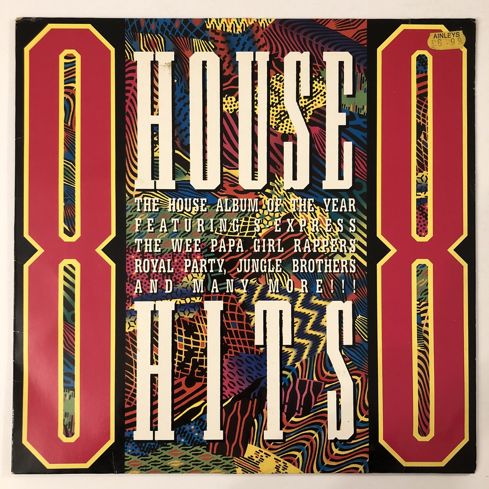 House Hits ‘88, Vinyl LP, Telstar 1988, VG+/VG+, Star 2347, Ah YEAH ! ! !