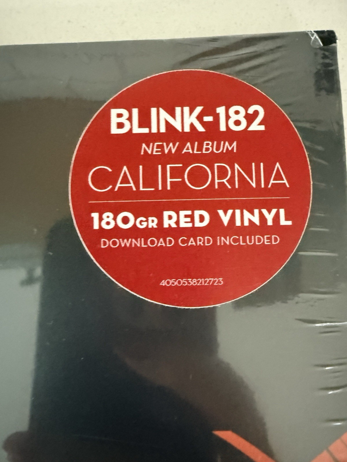 Blink-182 California Vinyl Record (Red) 180G Pop Punk Emo Sum 41 Green Day