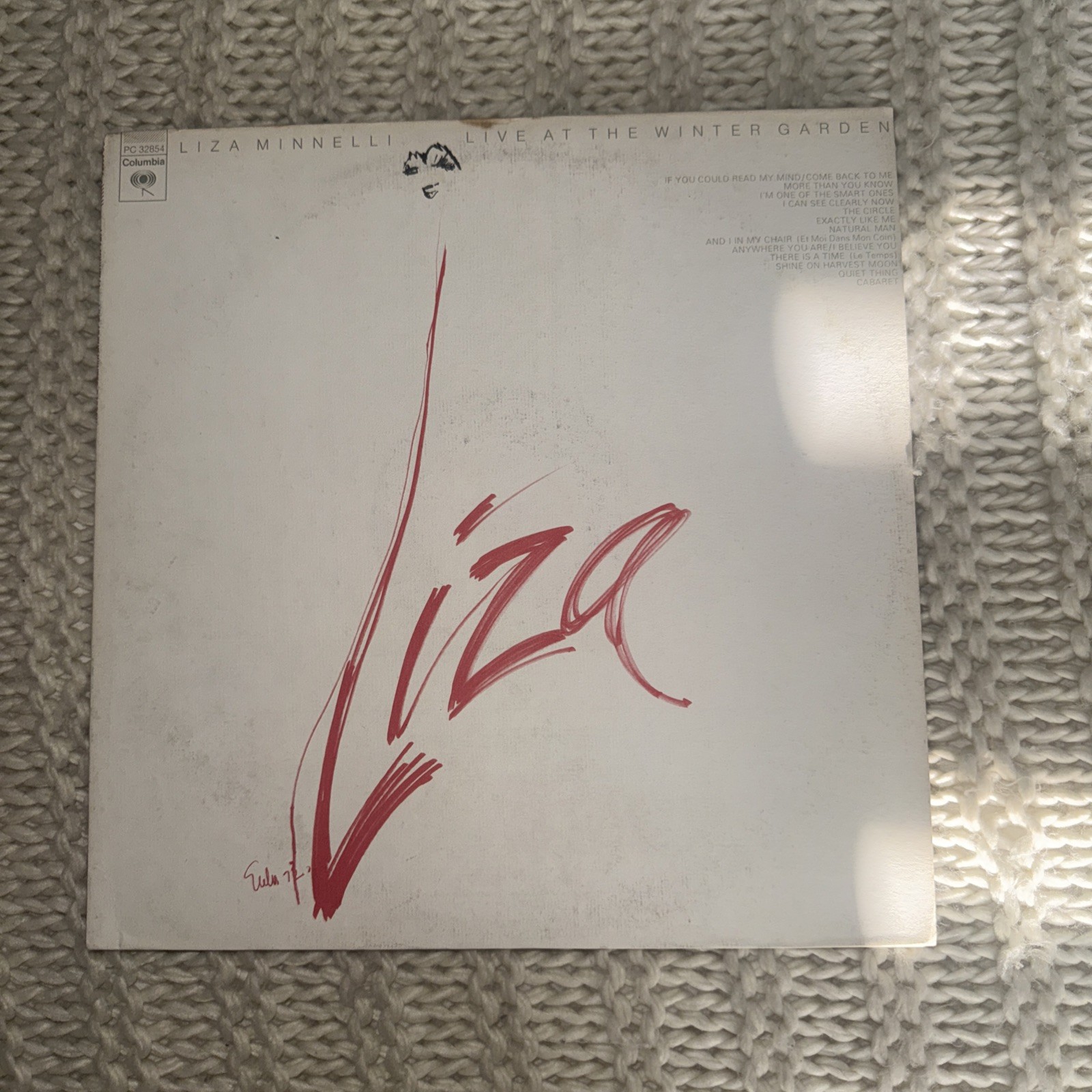 Live at the Winter Gardens – Liza Minnelli – 1974 – PC 32854 – VG+