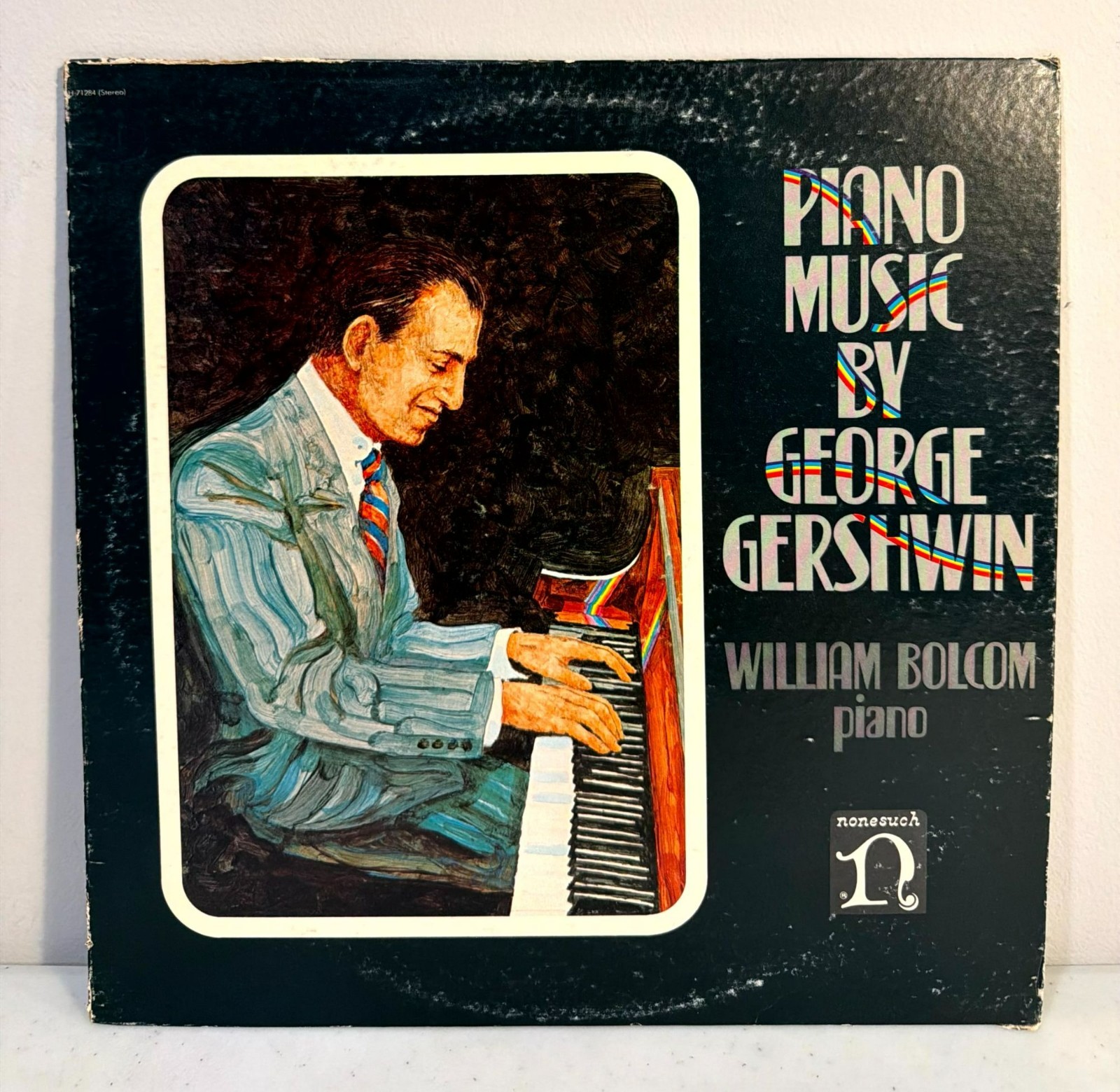 William Bolcom GERSHWIN Piano Music – Nonesuch H-71284-A LP Vinyl