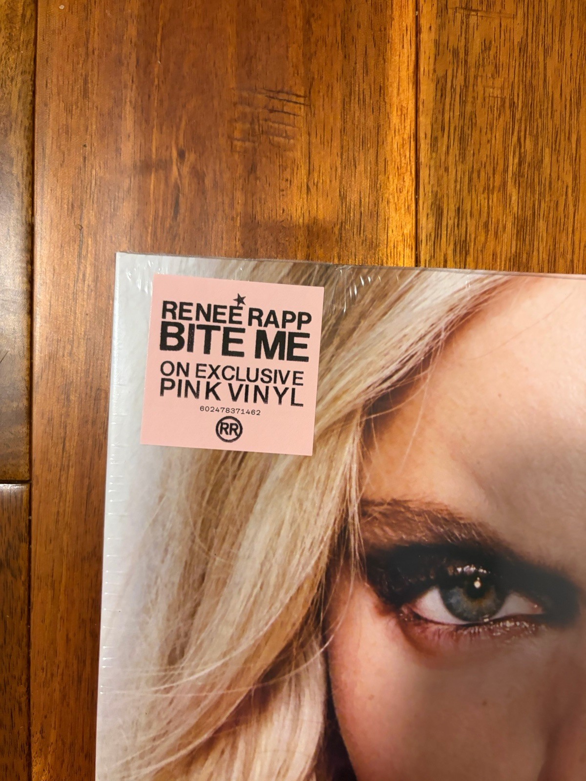 Renee Rapp SIGNED LP Bite Me Exclusive BABY PINK Alternate Cover Vinyl