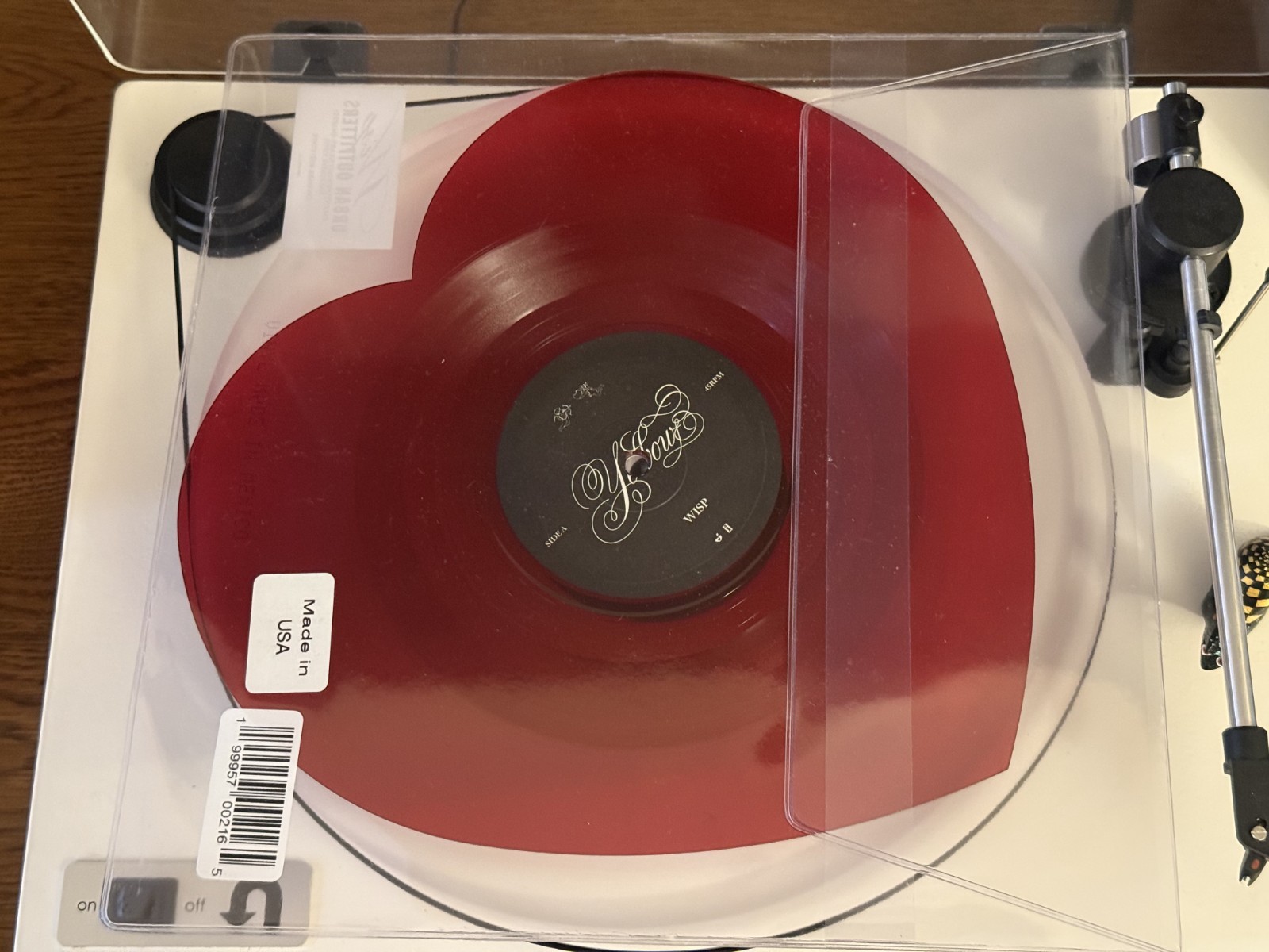 Wisp – Yellow / All i need Coldplay UO Exclusive 7 inch Single Vinyl Ltd 1000