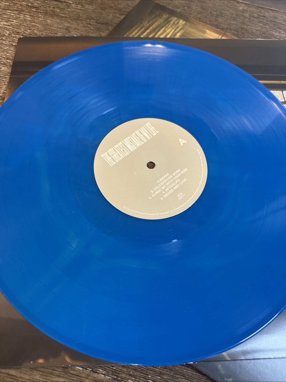 The Greatest Mistake of My Life-Sea Blue & Milky Clear Galaxy by Holding Absence