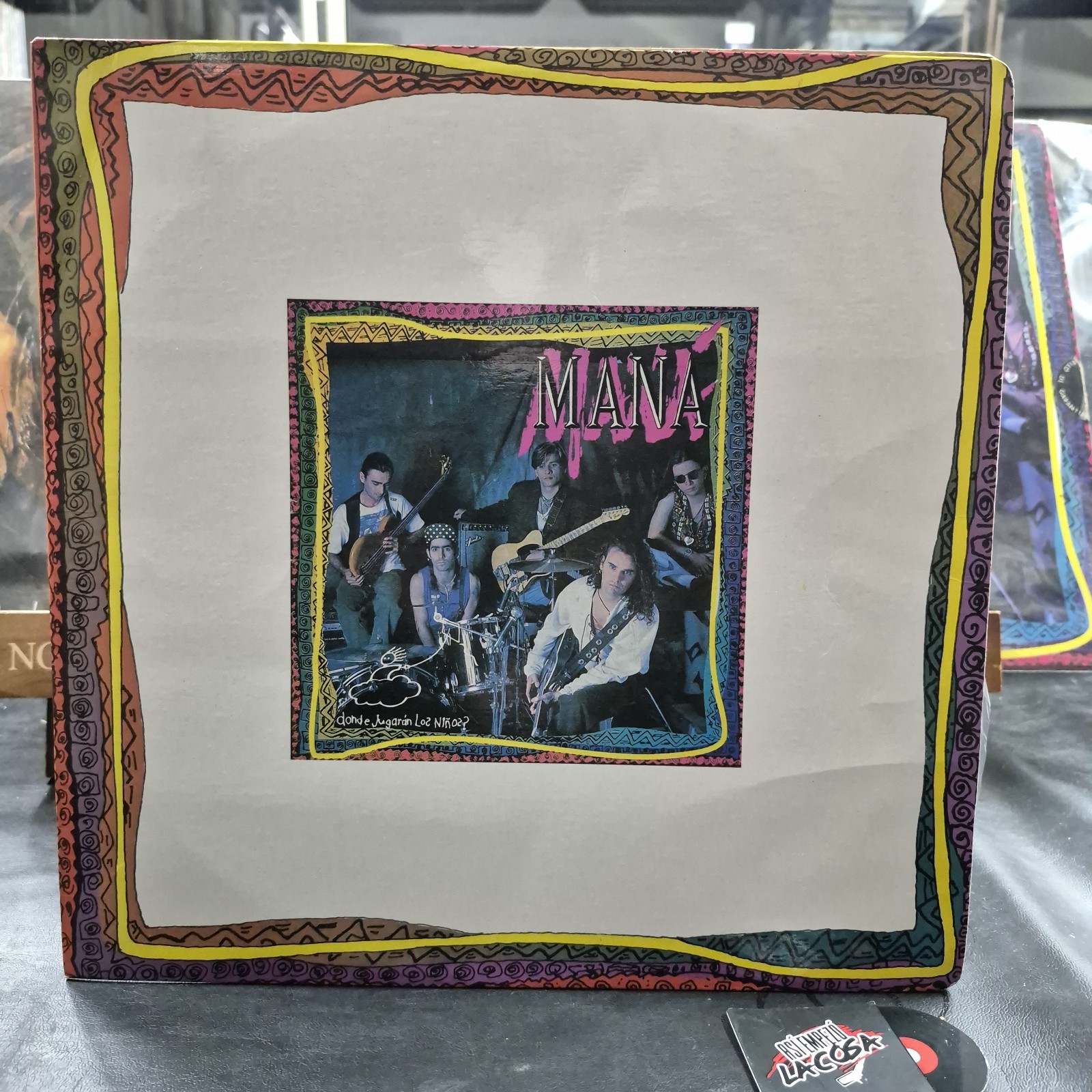 Maná ‎– Donde Jugarán Los Niños? -Latin, Rock, Pop, Colombia, 1987 Caifanes