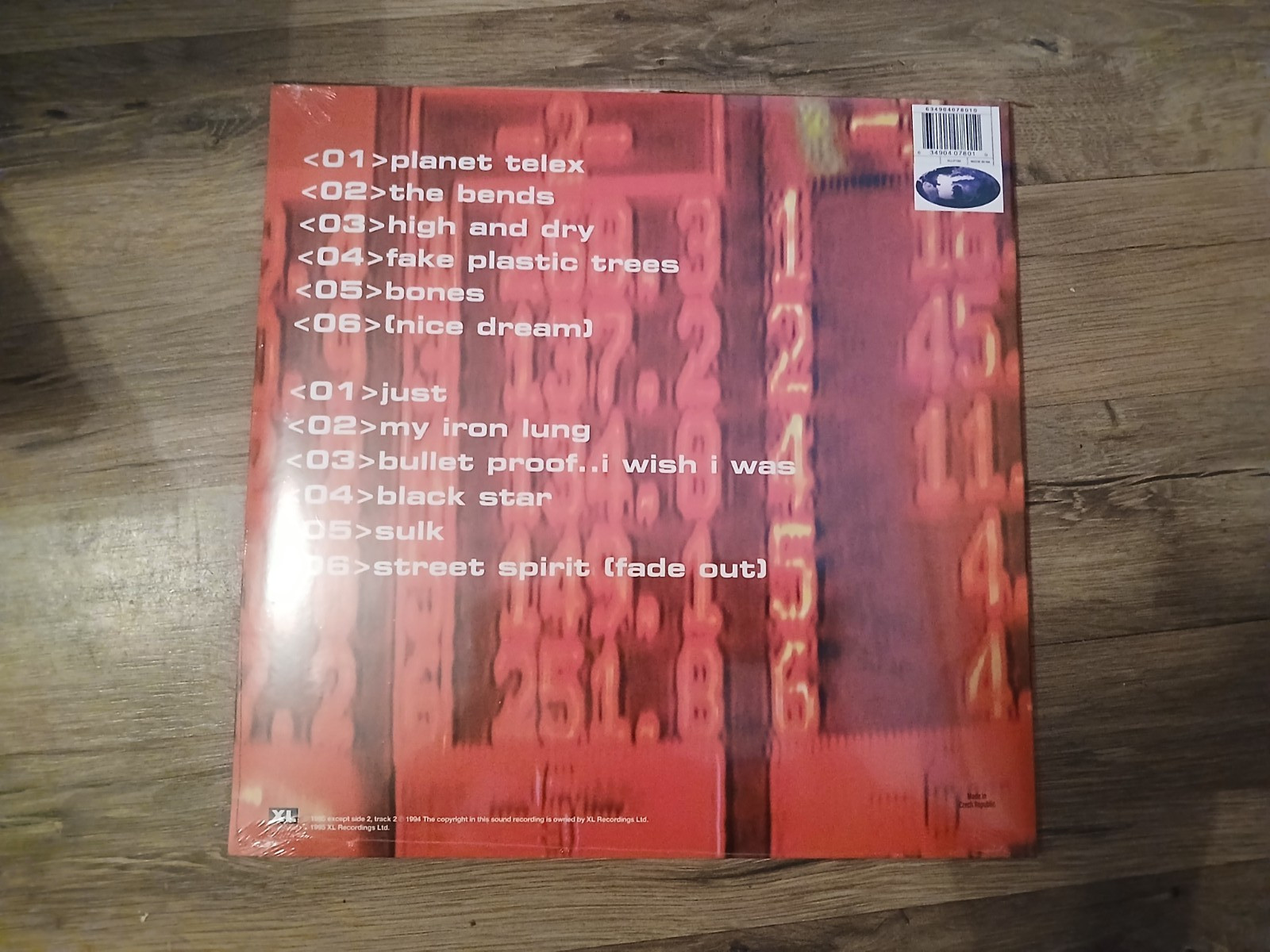 Radiohead – The Bends [New Vinyl LP Sealed] Czech Pressing XL