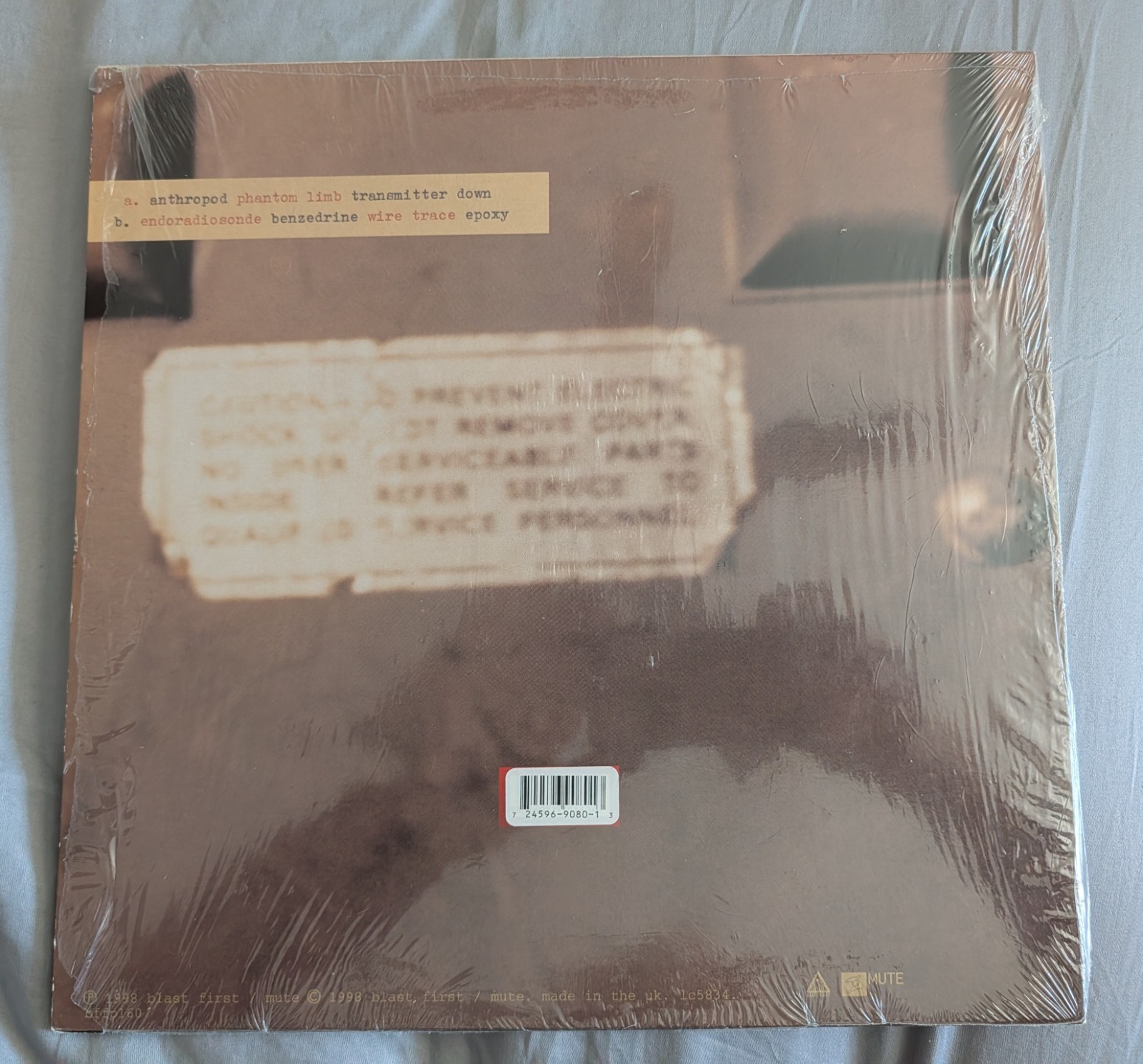 Hovercraft-Experiment Below 1998 Original Release Vinyl LP