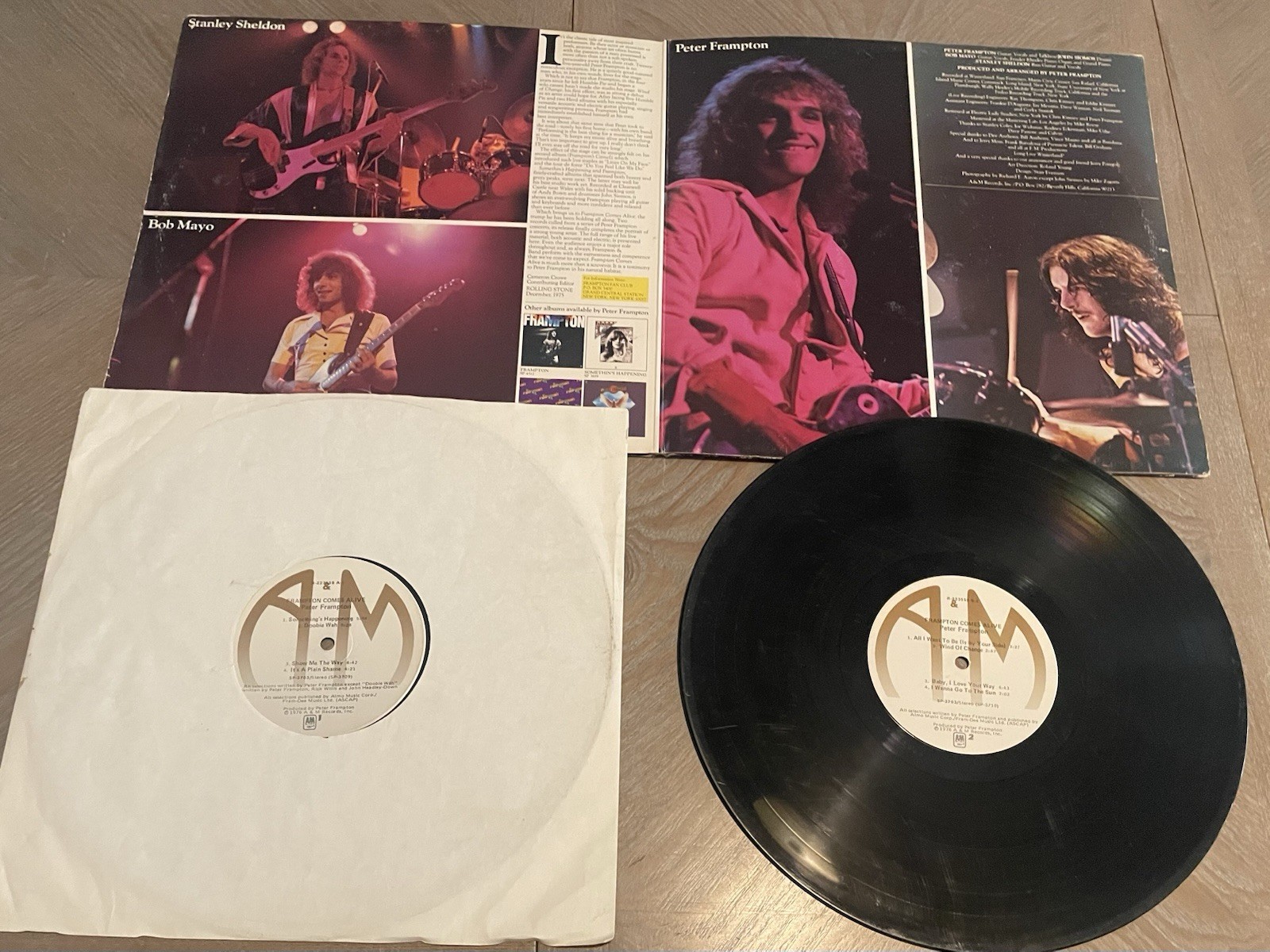 Peter Frampton I’m In You LP Vinyl Record A&M Original 1977 Includes Sleeve