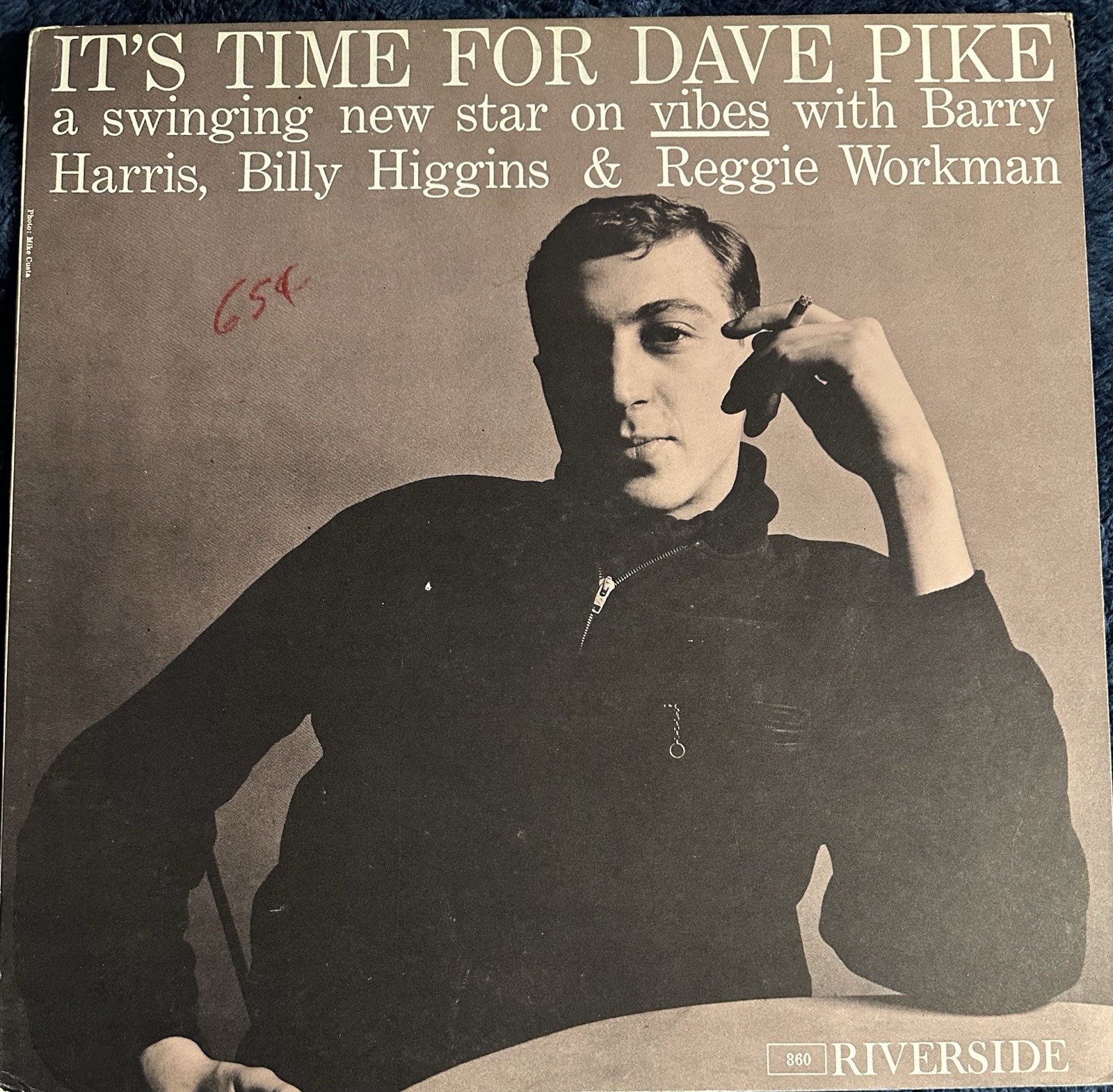 Dave Pike – It’s Time For Dave Pike LP Riverside 1962 RLP 360 Jazz Vinyl EX
