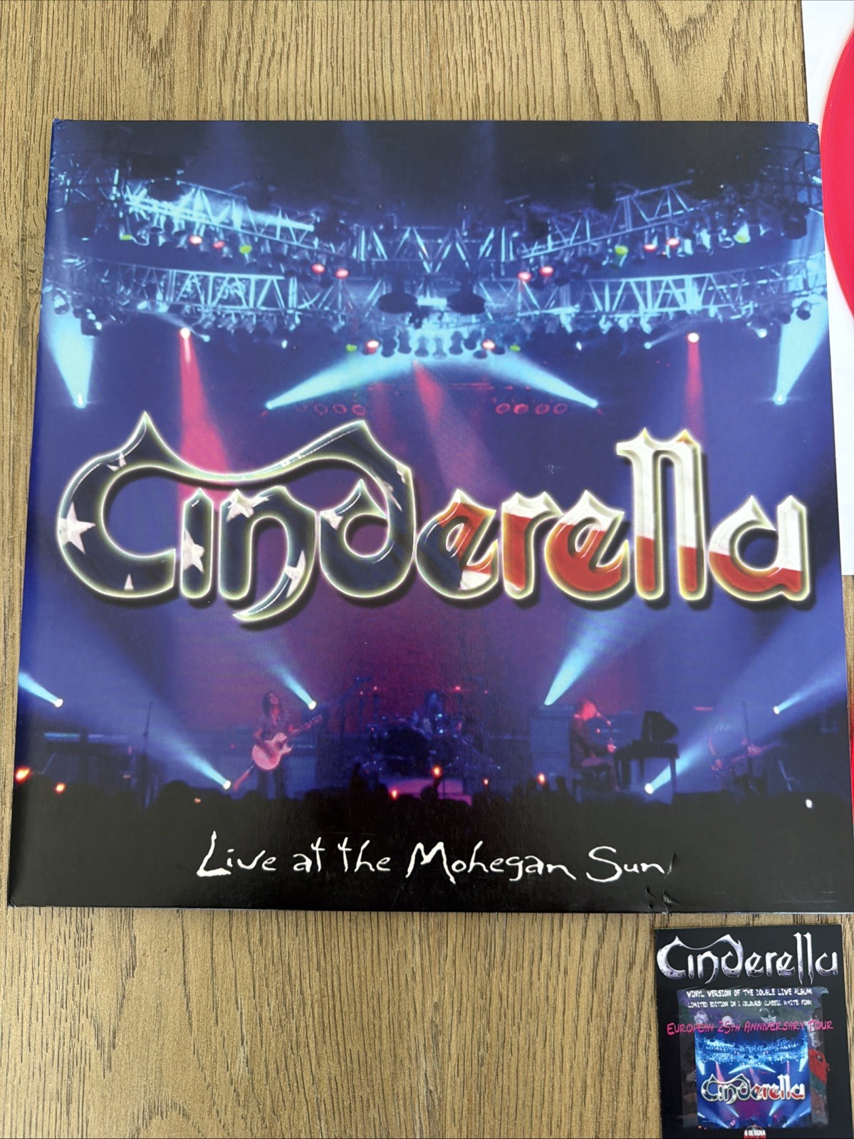 Cinderella Live At The Mohegan Sun 2LP Pink Vinyl #36/500 Ltd Numbered Gatefold